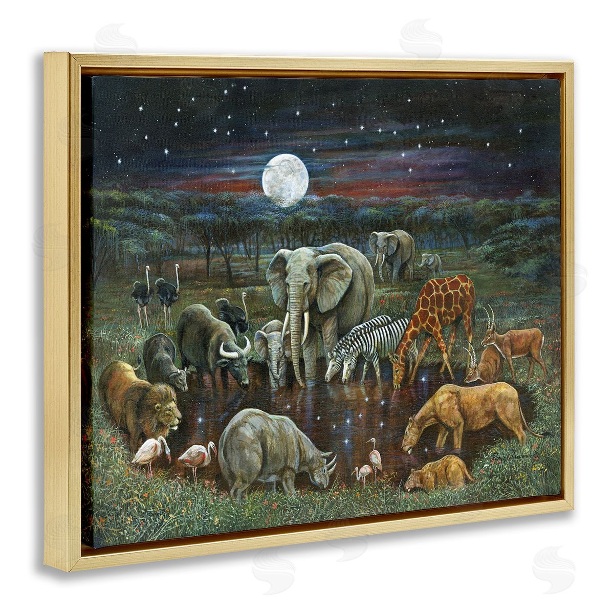 Ruane Manning | Animal Pairs at Watering Hole