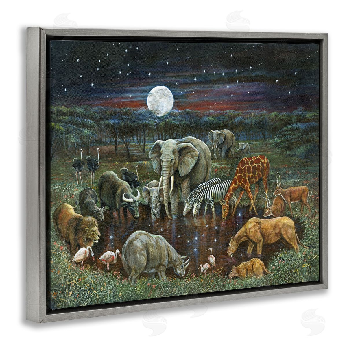 Ruane Manning | Animal Pairs at Watering Hole