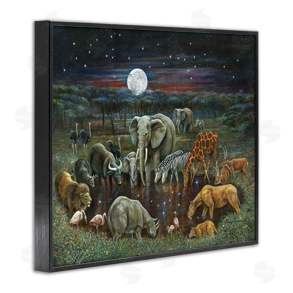 Ruane Manning | Animal Pairs at Watering Hole