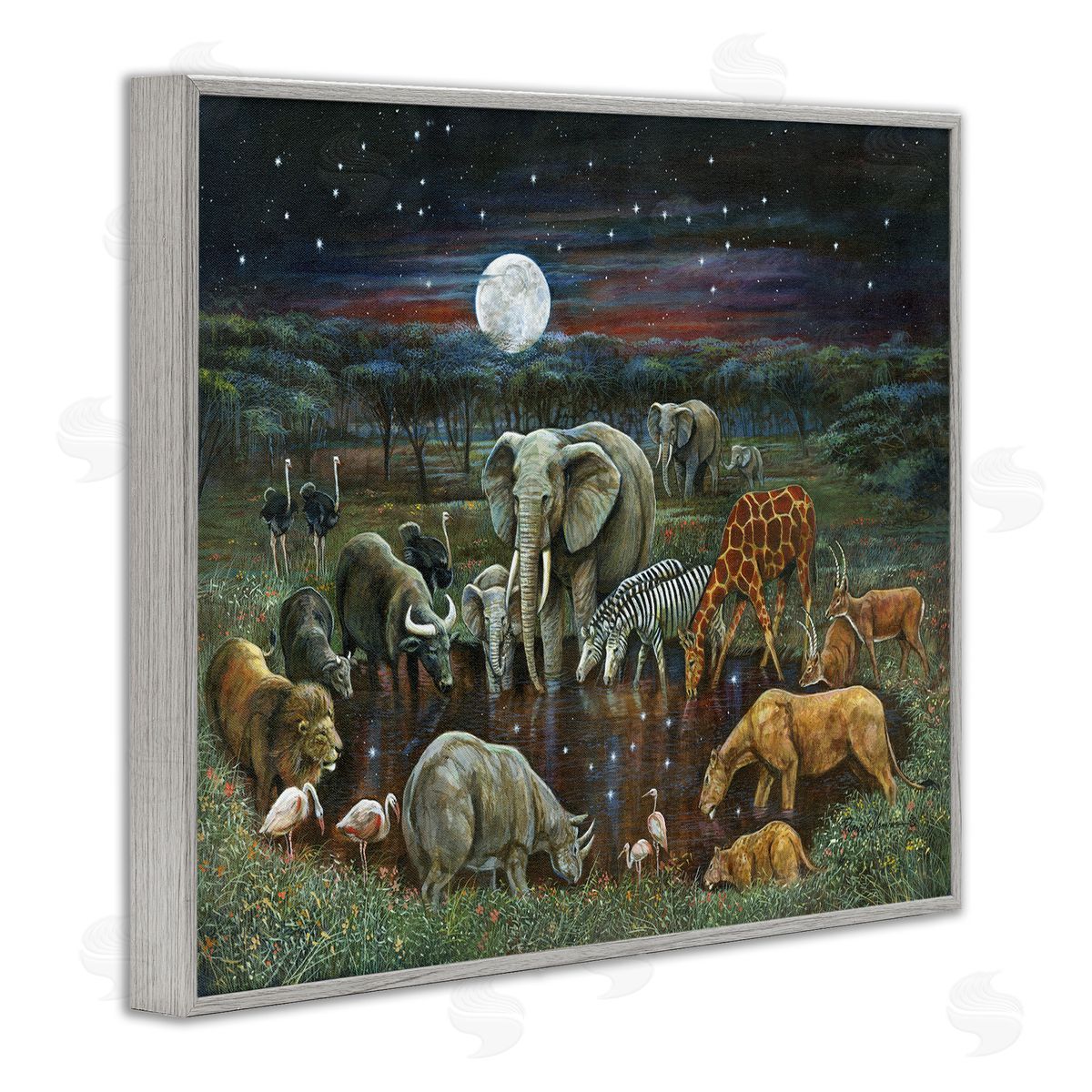 Ruane Manning | Animal Pairs at Watering Hole