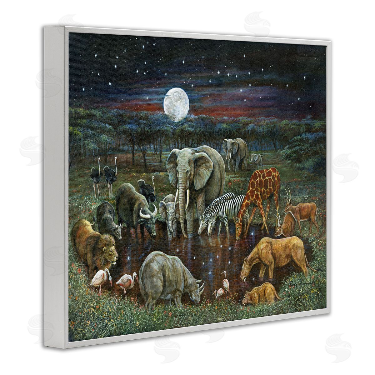 Ruane Manning | Animal Pairs at Watering Hole