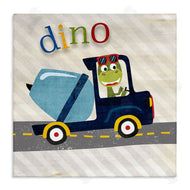 Susan Arnot | Dino in Construction Truck