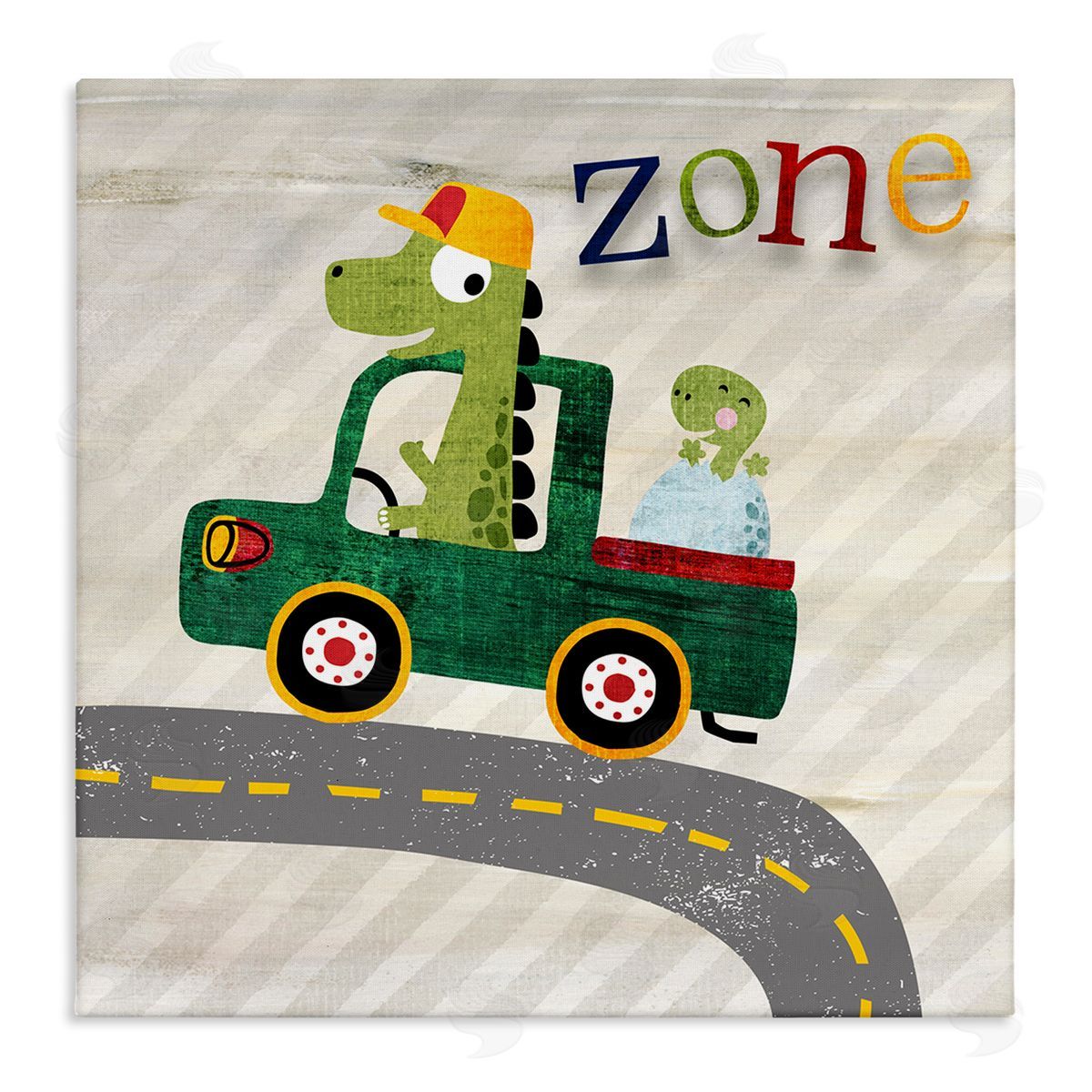 Susan Arnot | Dinosaur Driving Truck