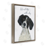 Sally Swatland | Life Is Better Dog Sentiment
