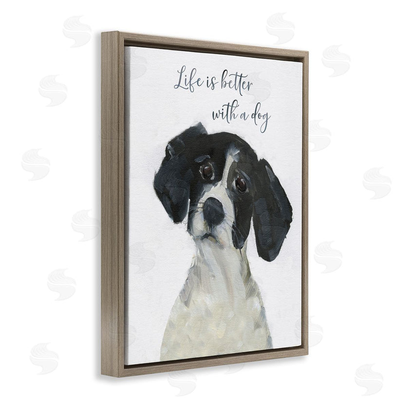 Sally Swatland | Life Is Better Dog Sentiment