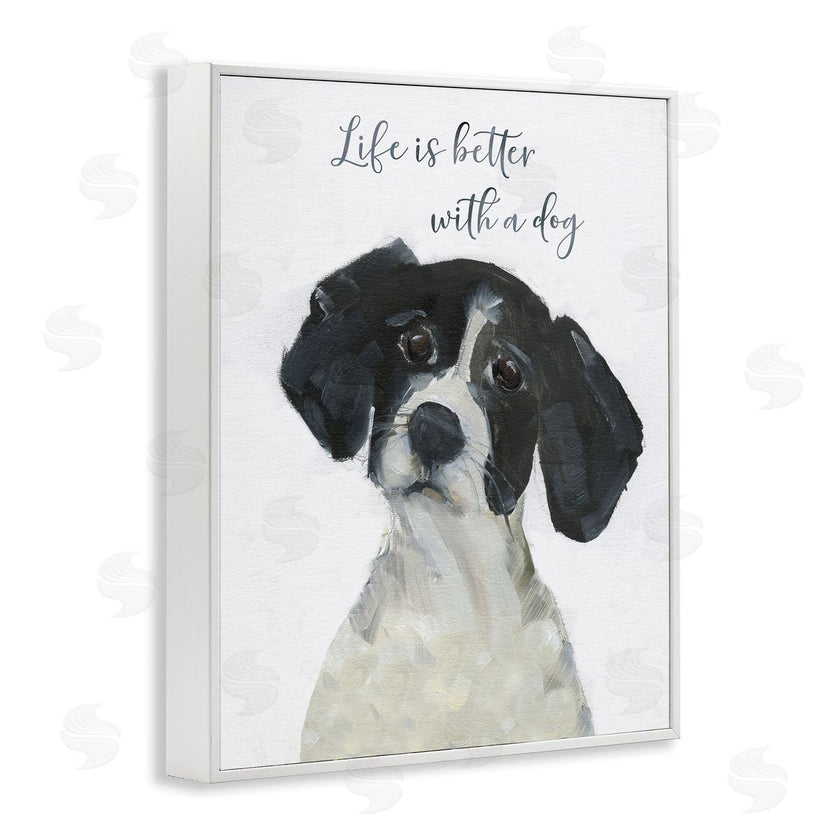 Sally Swatland | Life Is Better Dog Sentiment