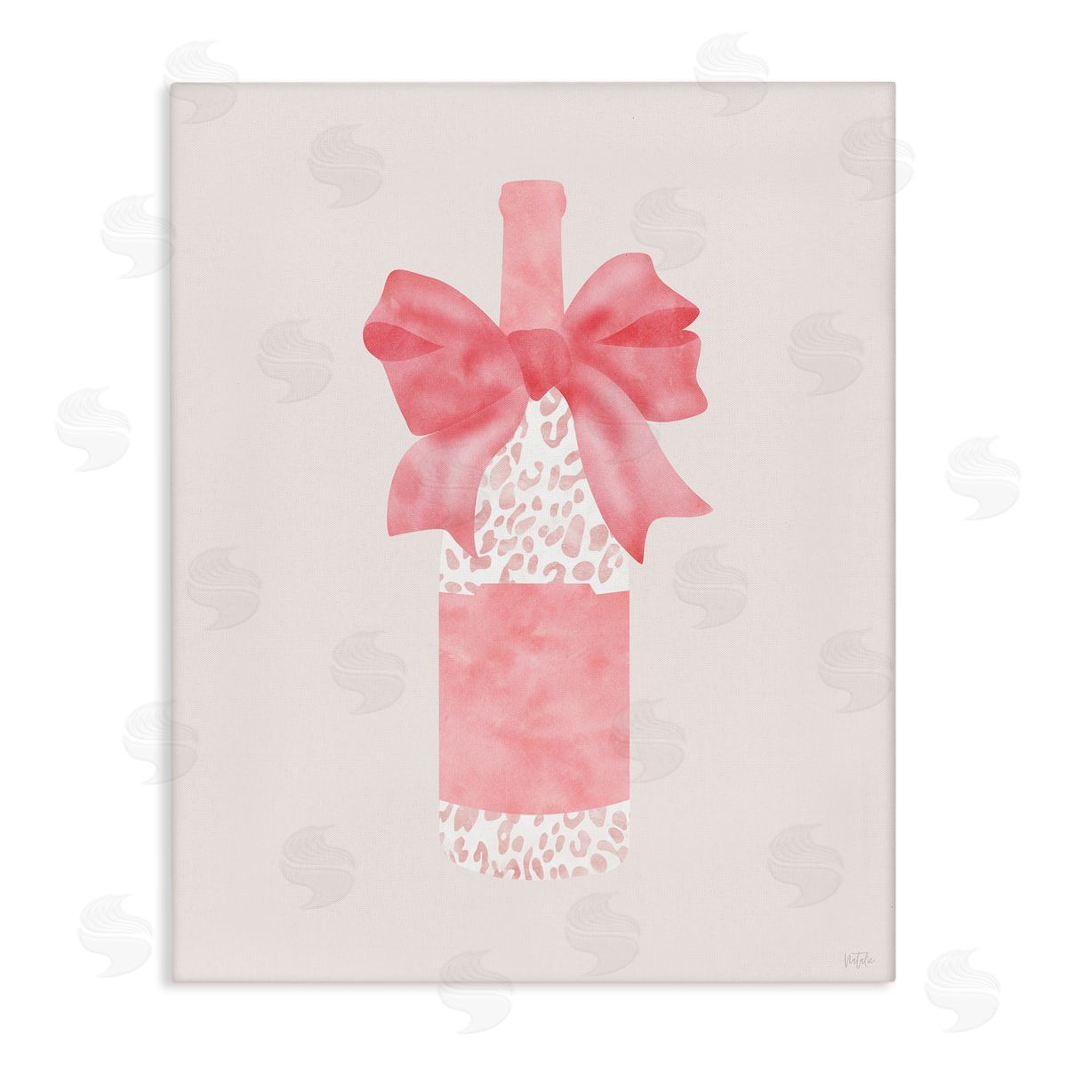 Natalie Carpentieri | Leopard Spotted Champagne Bottle