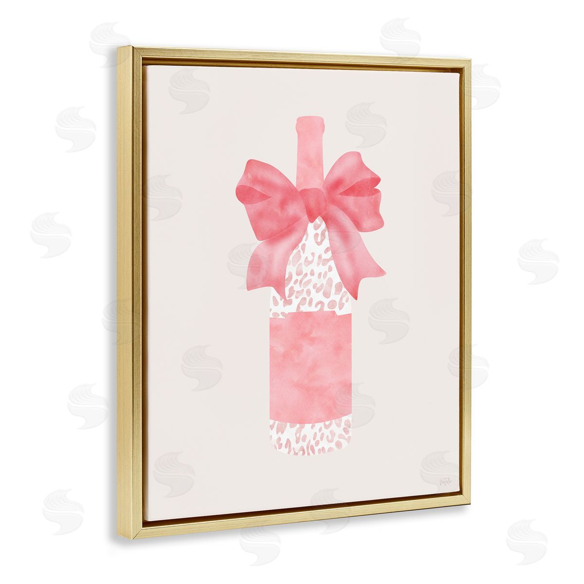 Natalie Carpentieri | Leopard Spotted Champagne Bottle