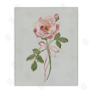 Sally Swatland | Pink Rose Bud with Ribbon