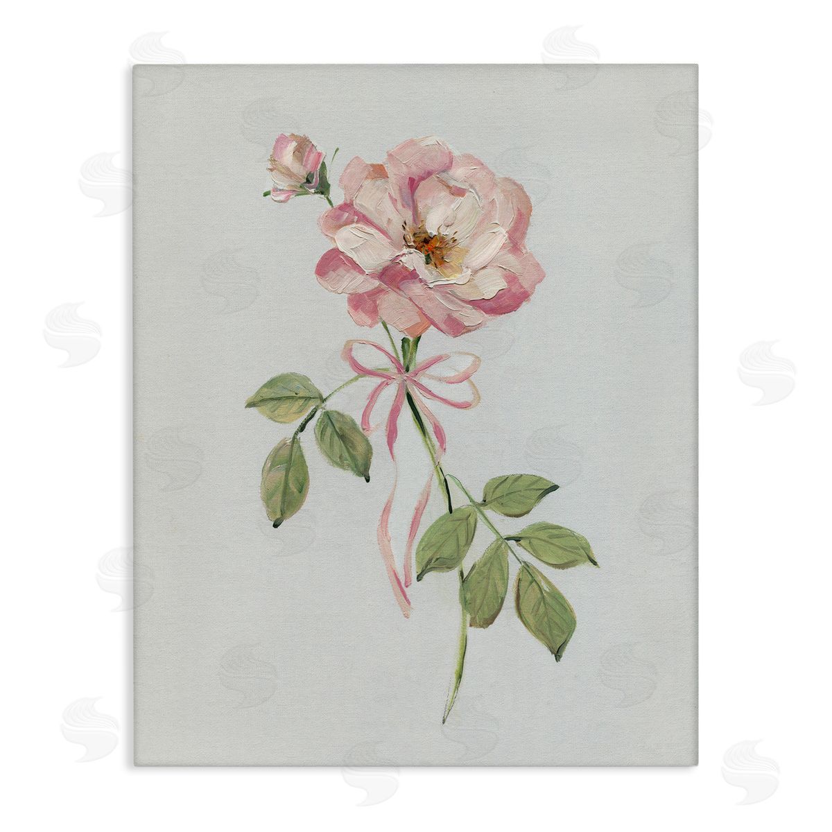 Sally Swatland | Pink Zinnia with Ribbon