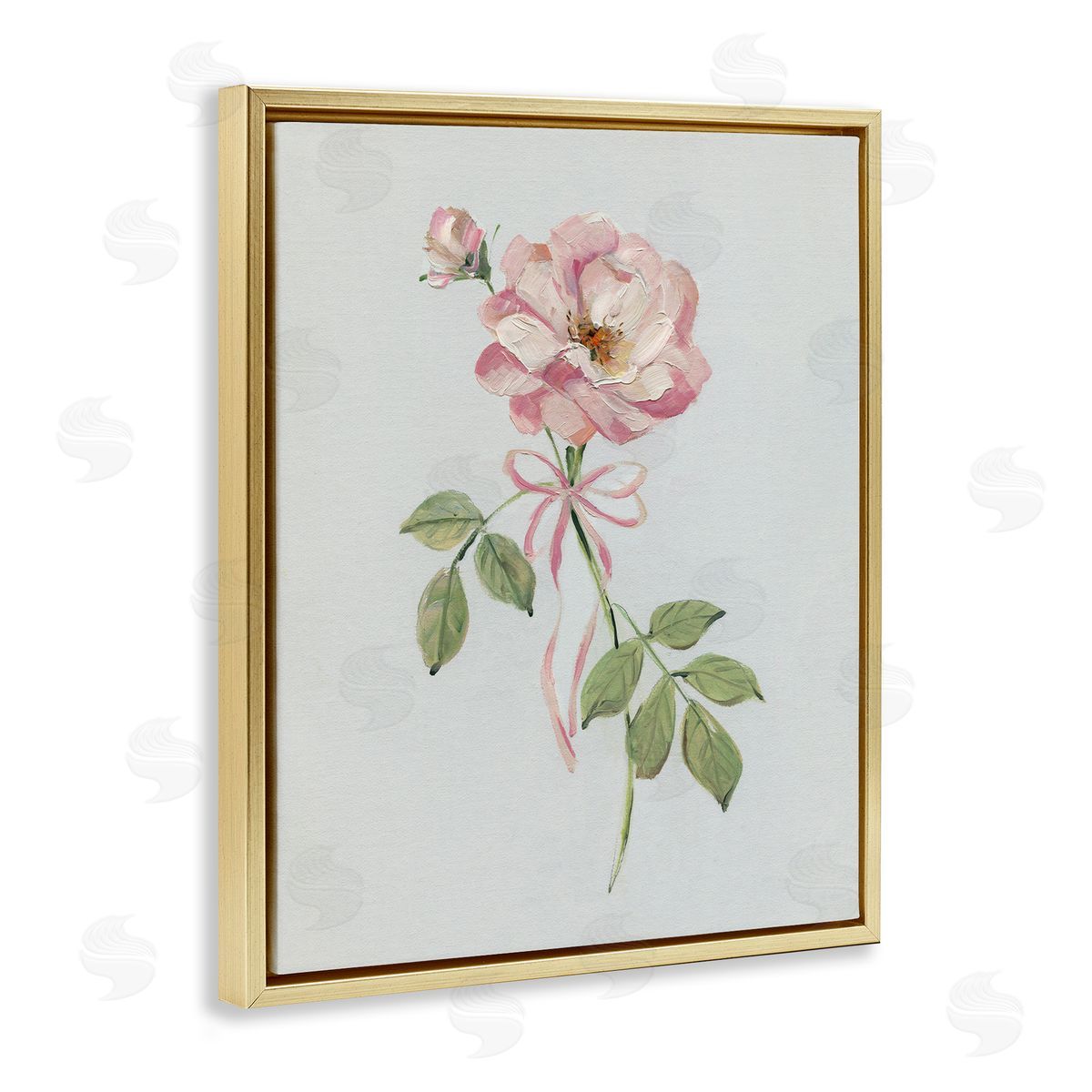 Sally Swatland | Pink Zinnia with Ribbon