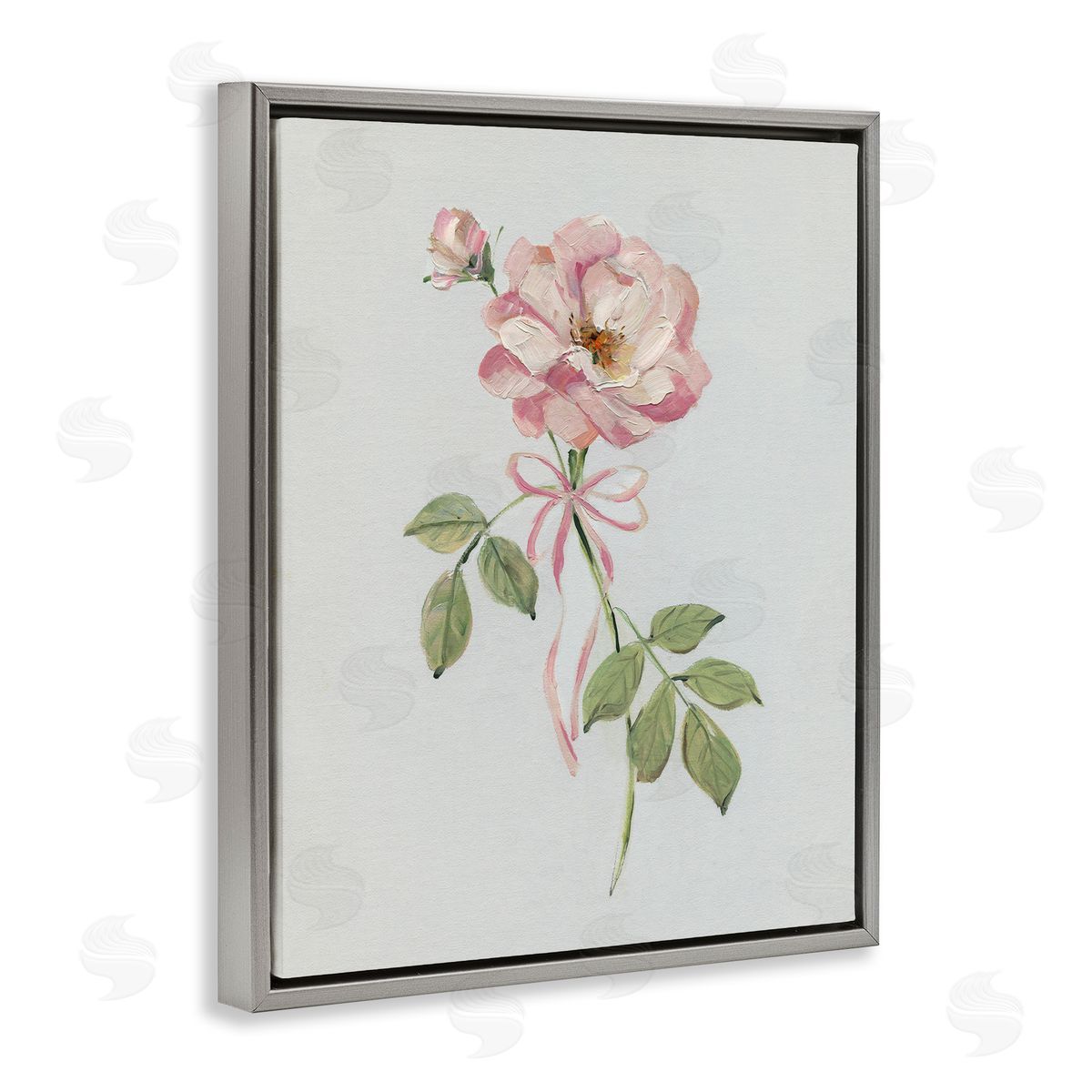 Sally Swatland | Pink Zinnia with Ribbon