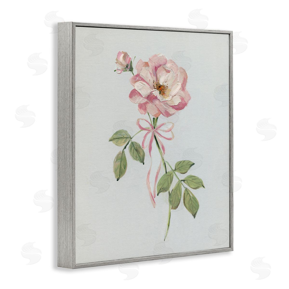 Sally Swatland | Pink Zinnia with Ribbon