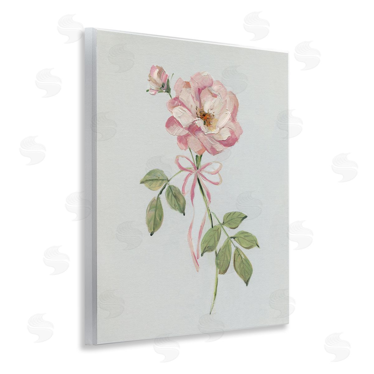 Sally Swatland | Pink Zinnia with Ribbon