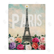 Susan Arnot | Paris Tower with Blooming Roses