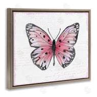 Janet Tava | Pink Toned Vintage Butterfly