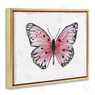 Janet Tava | Pink Toned Vintage Butterfly