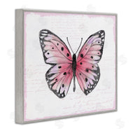 Janet Tava | Pink Toned Vintage Butterfly