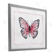 Janet Tava | Pink Toned Vintage Butterfly