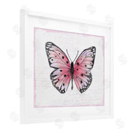 Janet Tava | Pink Toned Vintage Butterfly