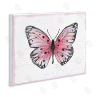 Janet Tava | Pink Toned Vintage Butterfly