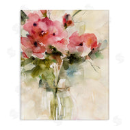 Carol Robinson | Abstract Blended Pink Bouquet