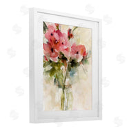Carol Robinson | Abstract Blended Pink Bouquet