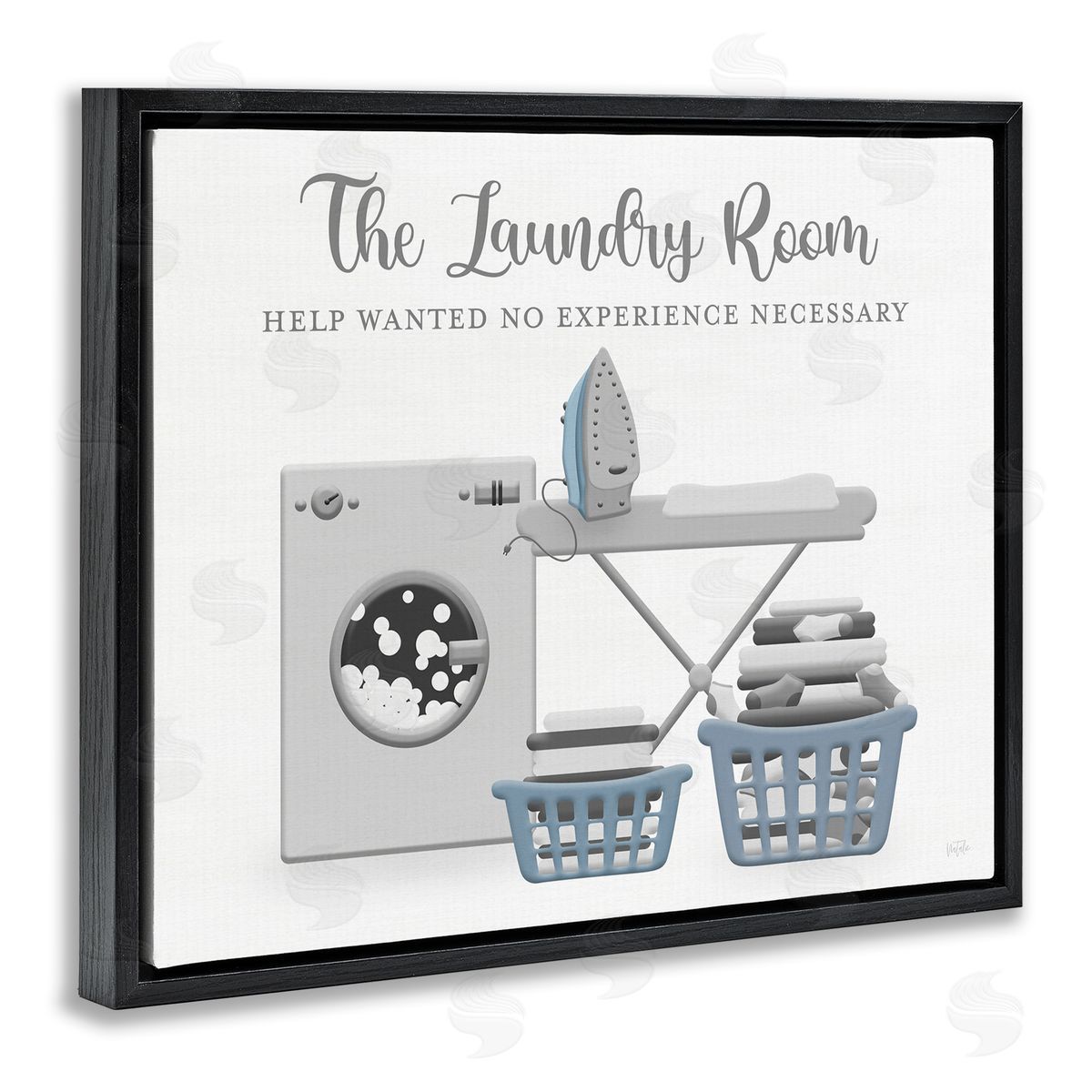 Natalie Carpentieri | Laundry Help Wanted Phrase
