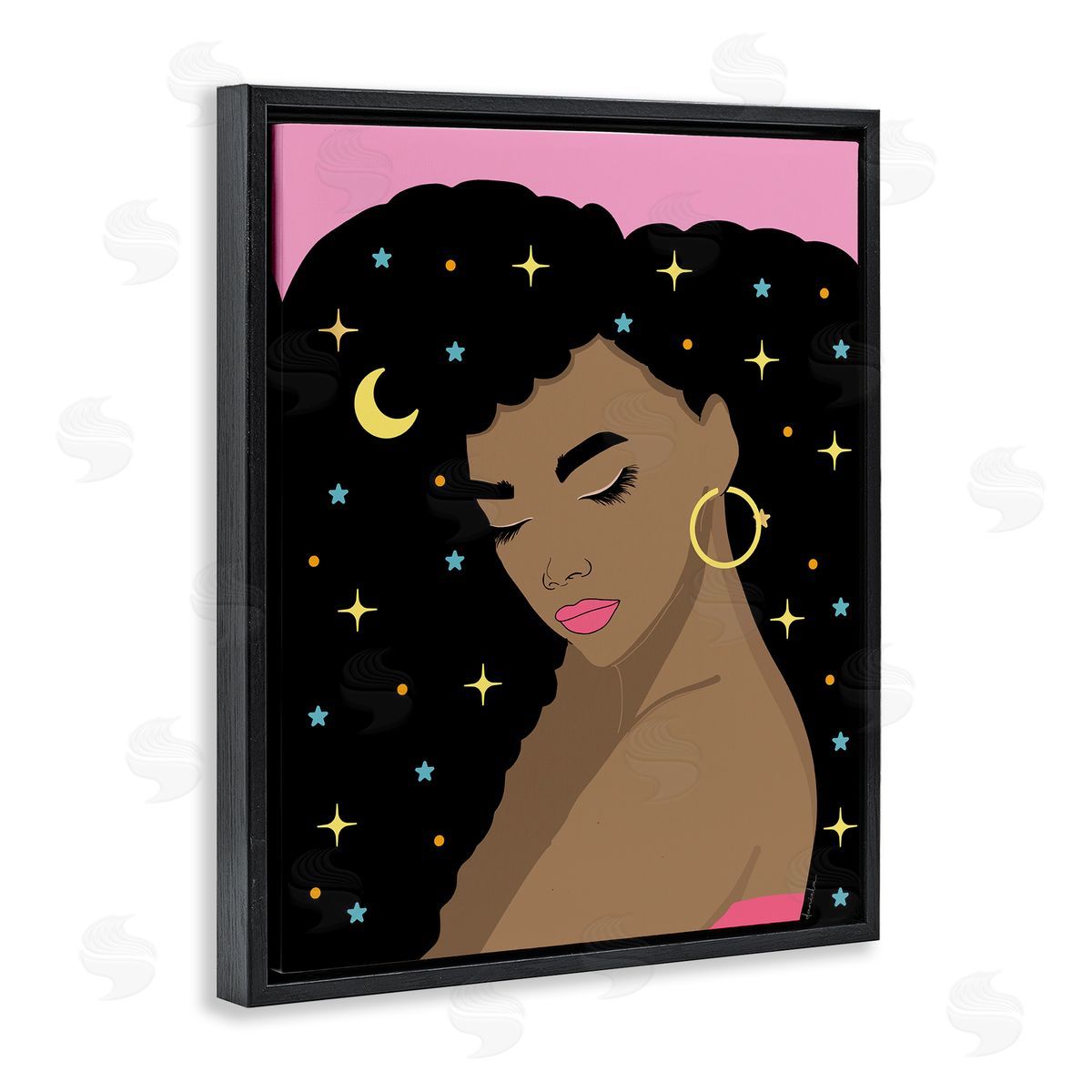 Daniela Santiago | Woman with Starry Hair