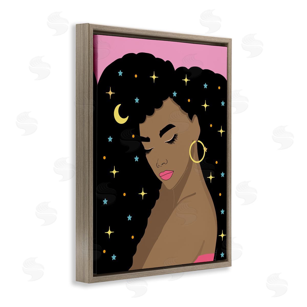 Daniela Santiago | Woman with Starry Hair
