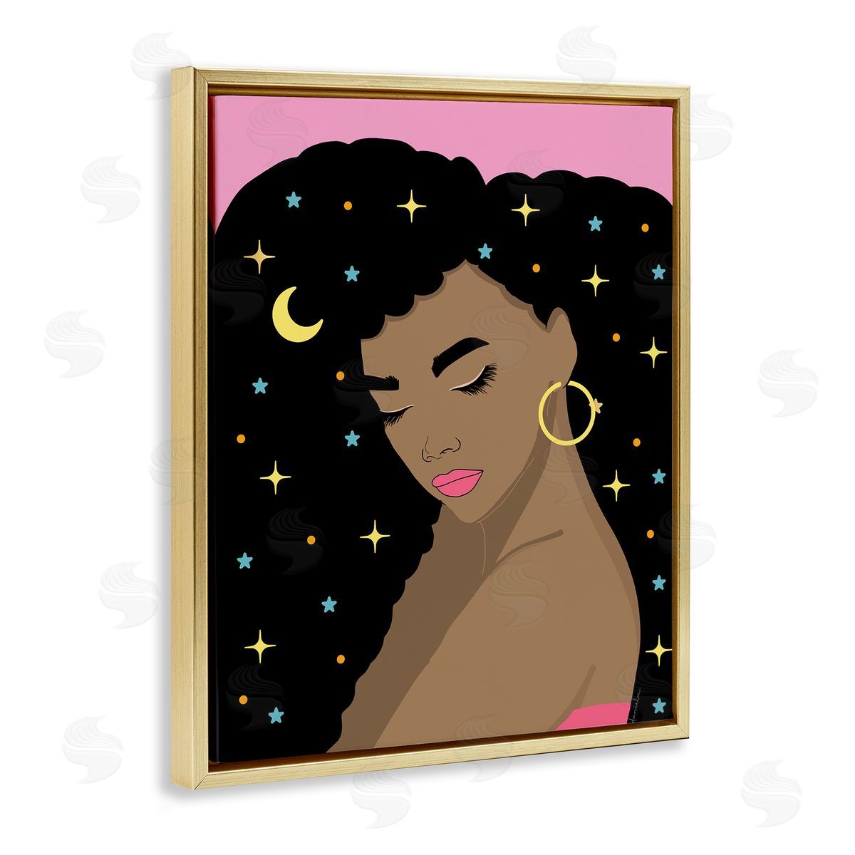 Daniela Santiago | Woman with Starry Hair