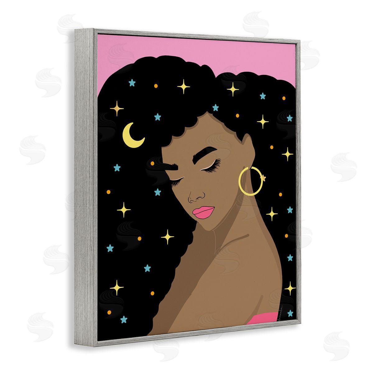 Daniela Santiago | Woman with Starry Hair