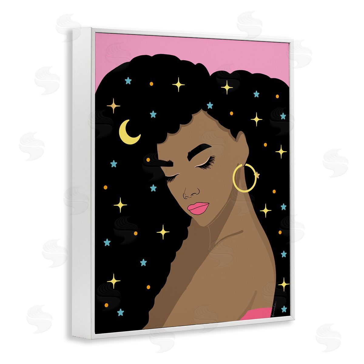 Daniela Santiago | Woman with Starry Hair