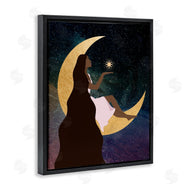 Daniela Santiago | Woman on Moon with Starlight