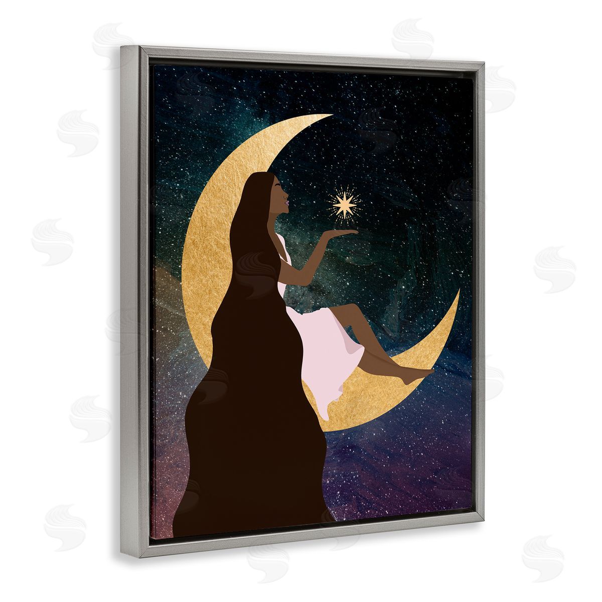 Daniela Santiago | Woman on Moon with Starlight