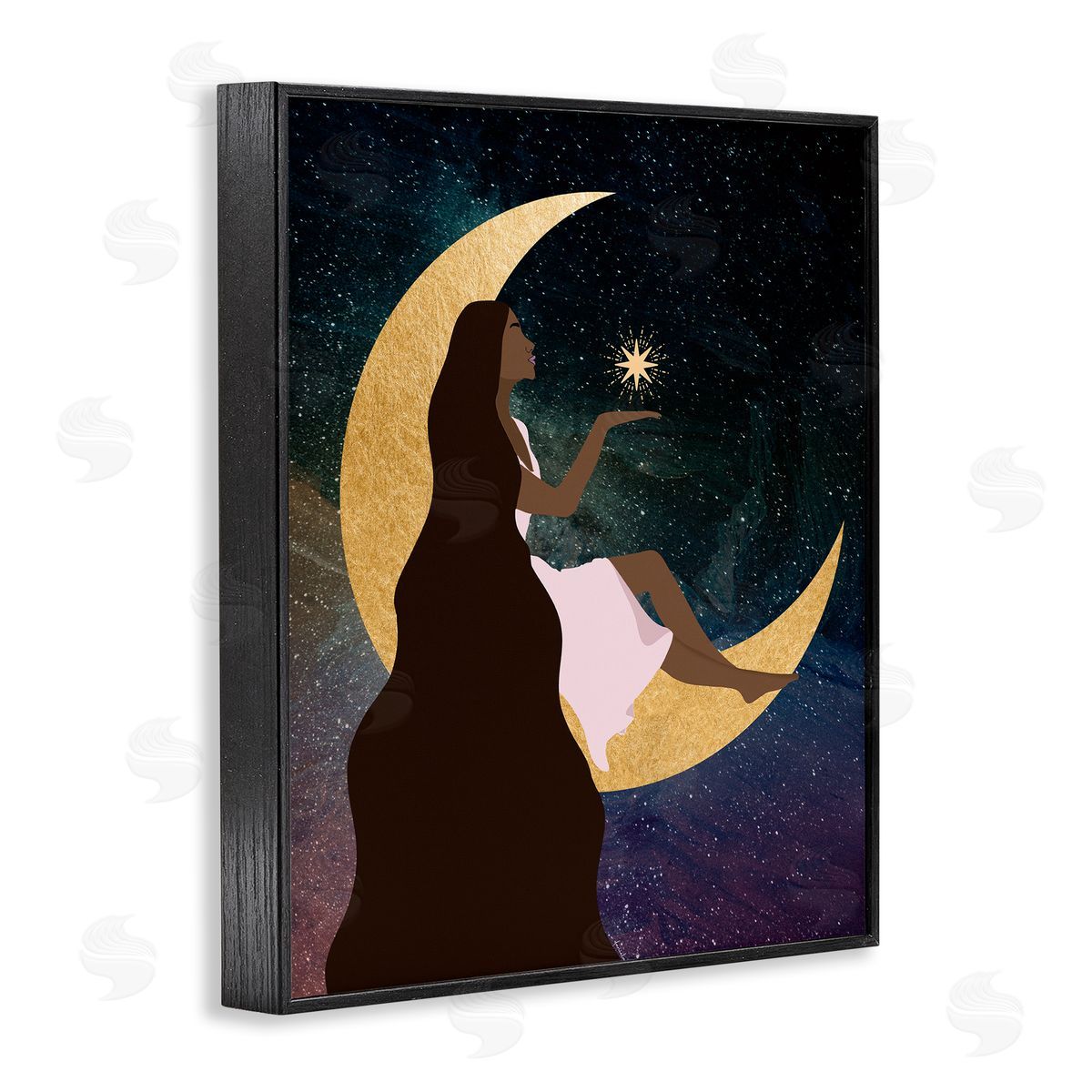 Daniela Santiago | Woman on Moon with Starlight