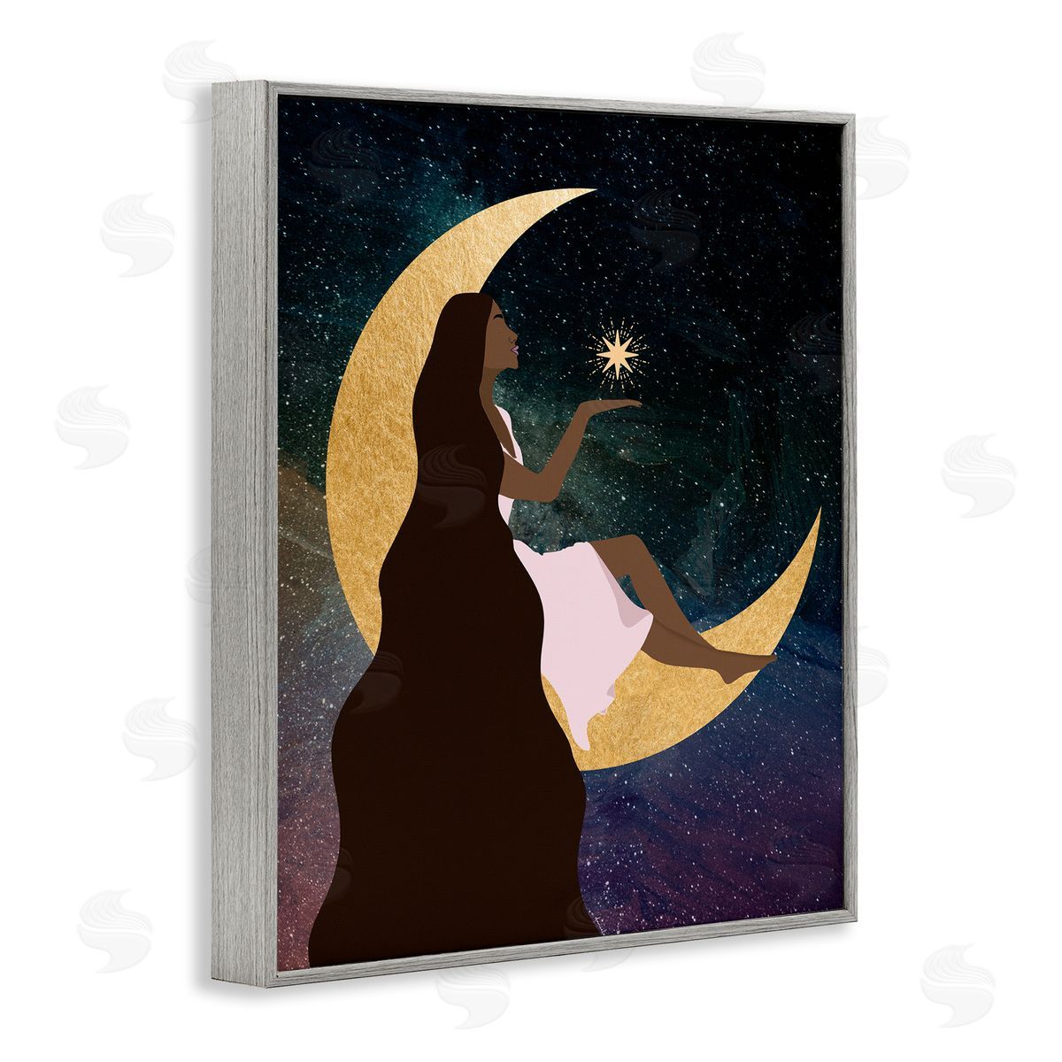 Daniela Santiago | Woman on Moon with Starlight