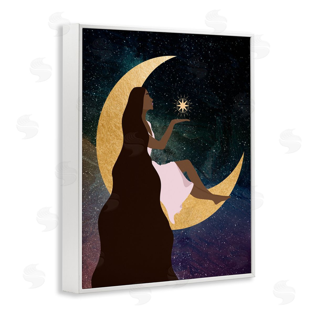 Daniela Santiago | Woman on Moon with Starlight