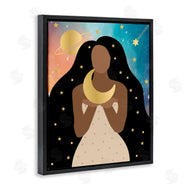 Daniela Santiago | Woman Holding the Moon