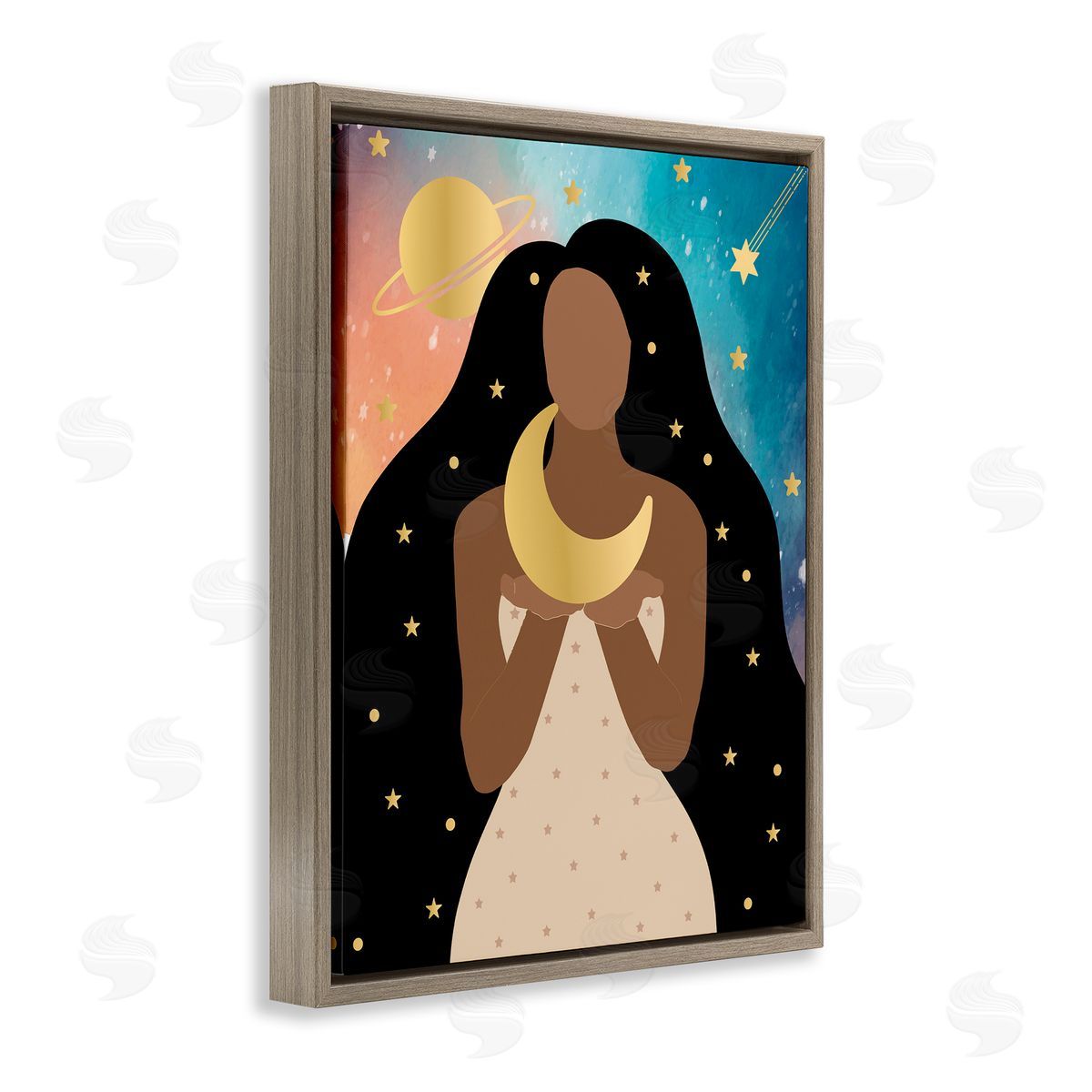 Daniela Santiago | Woman Holding the Moon