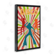 CAD Designs | Disco Dancers on Retro Stripes