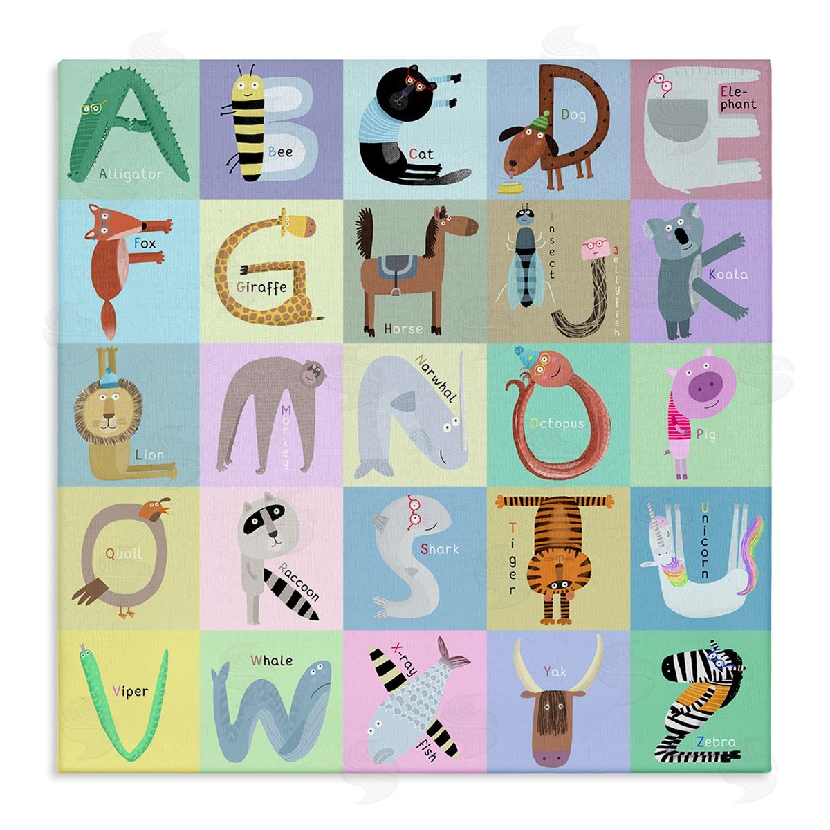 Carla Daly | Fun Animals Educational Letters
