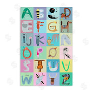 Carla Daly | Checkered Animal Alphabet