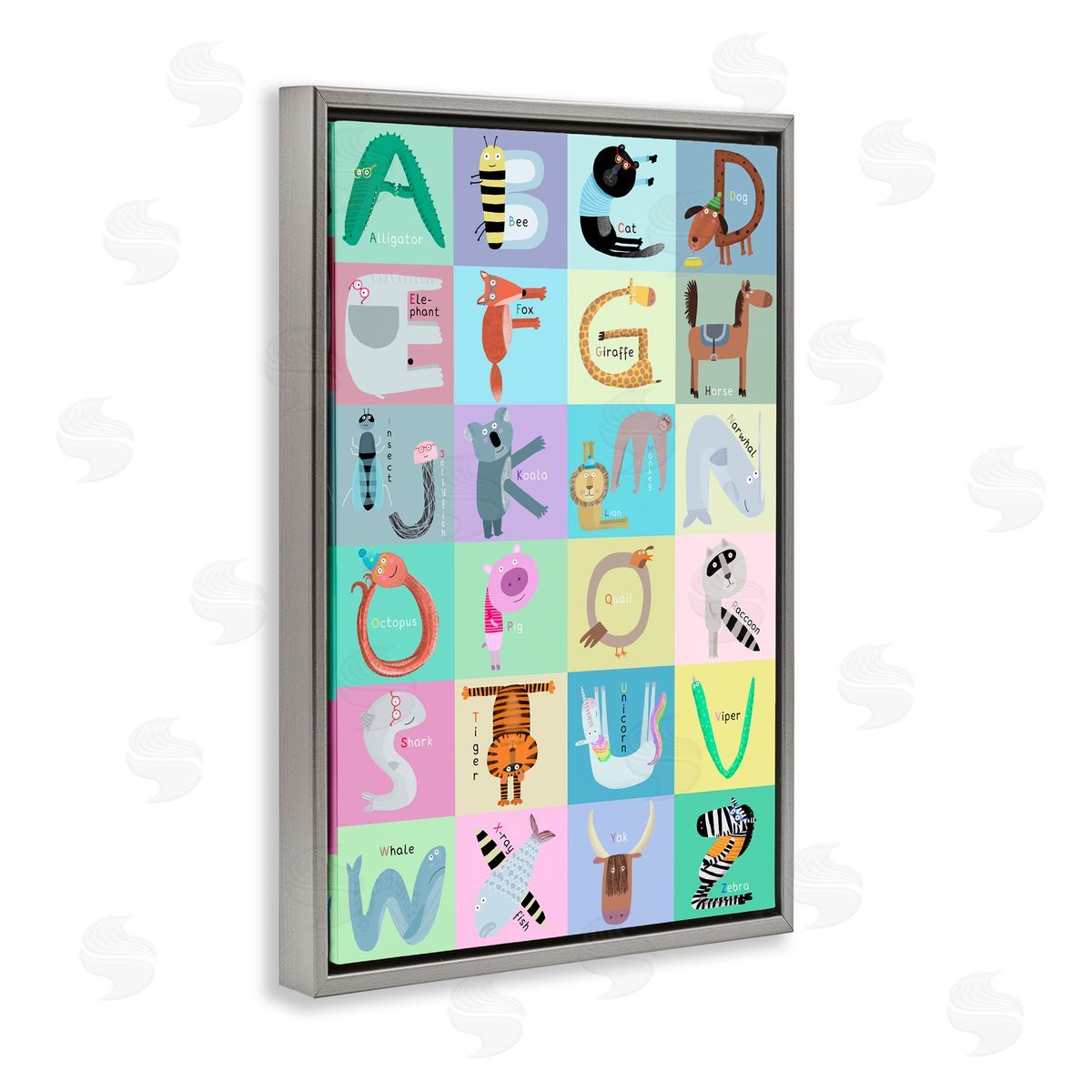 Carla Daly | Checkered Animal Alphabet