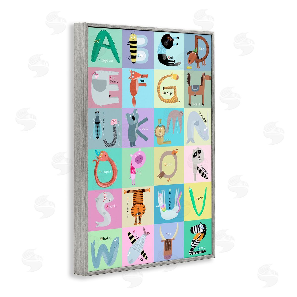 Carla Daly | Checkered Animal Alphabet