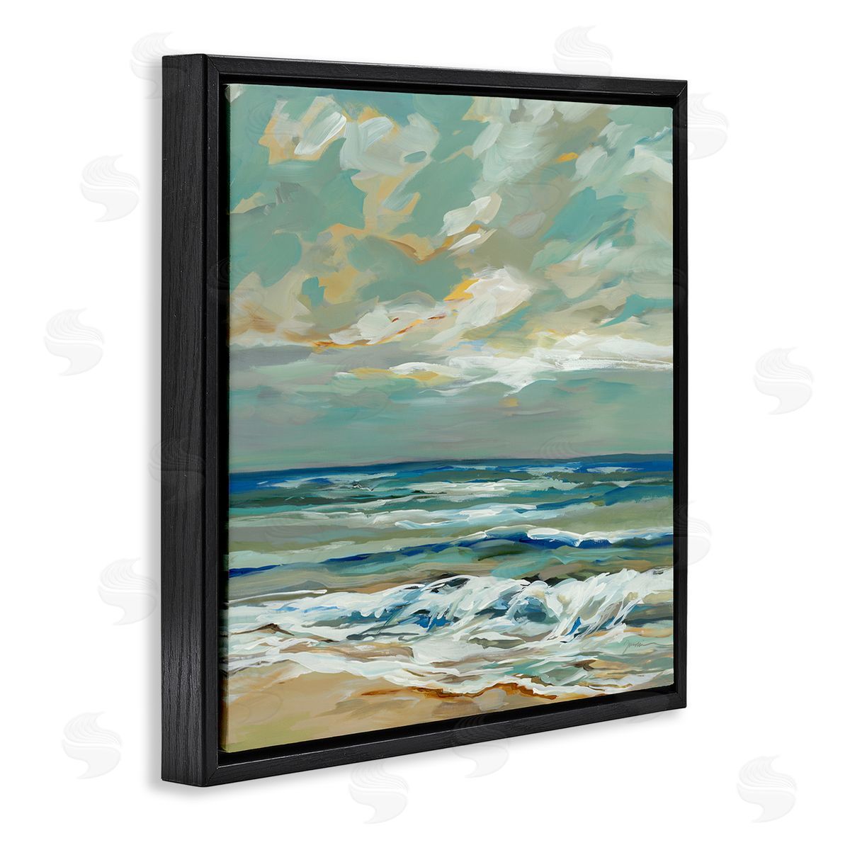 Liz Jardine | Restless Beach Waves & Clouds