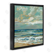 Liz Jardine | Restless Beach Waves & Clouds