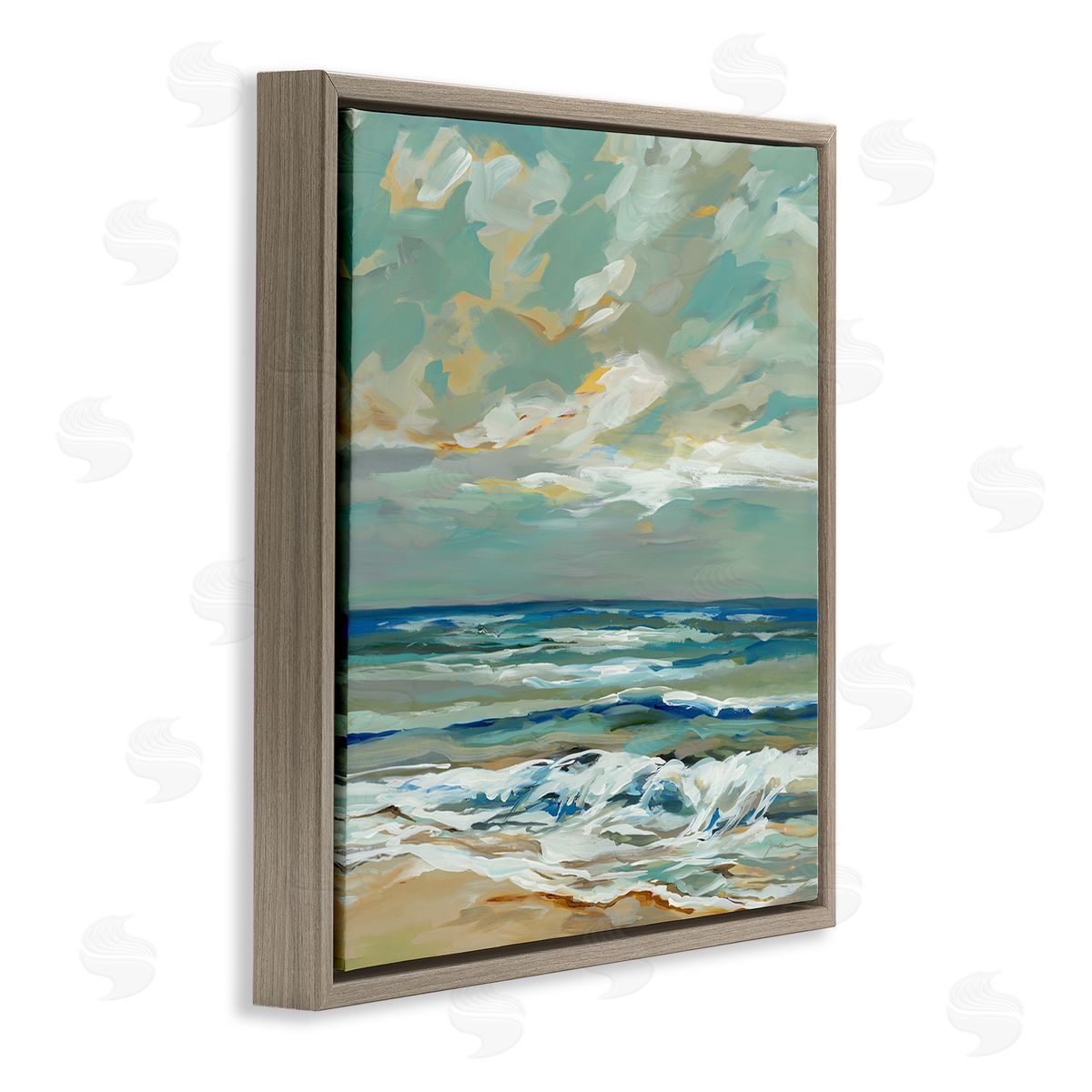 Liz Jardine | Restless Beach Waves & Clouds