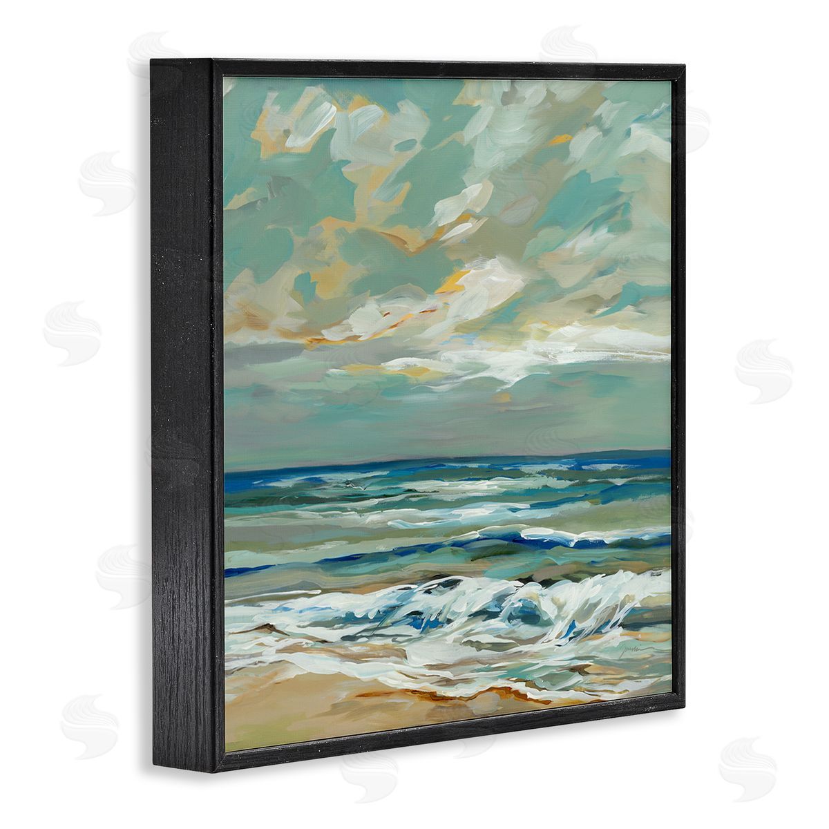 Liz Jardine | Restless Beach Waves & Clouds