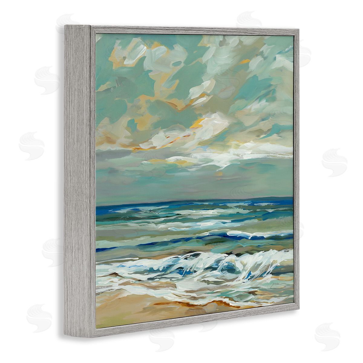 Liz Jardine | Restless Beach Waves & Clouds